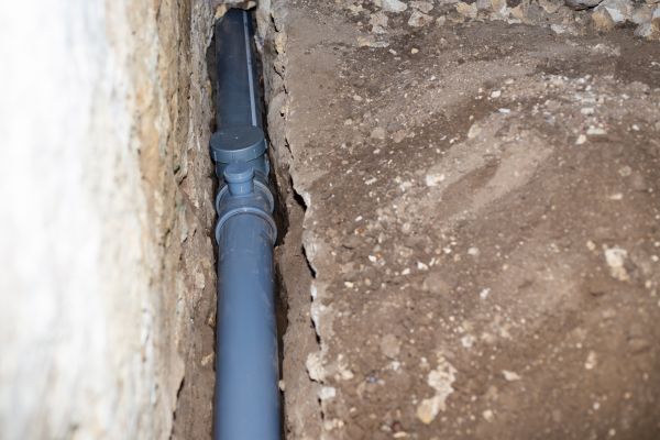 Drain Line Installation in Gig Harbor