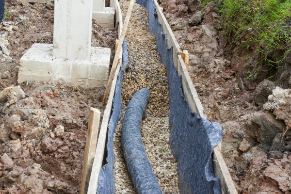 French Drain Installation in Gig Harbor